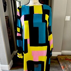 Milly Dress with Geometric design!